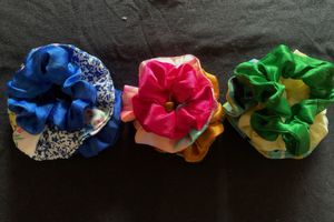 Hair Scrunchies - Set of 3