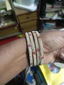 Stone Work Bangles