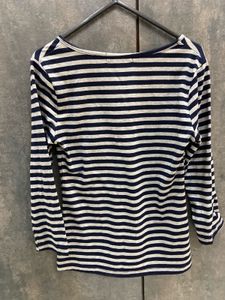 Striped 3/4 Sleeve Top