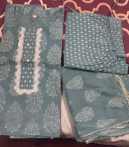 Cotton Pent Suit