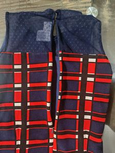 Plaid Sleeveless Dress