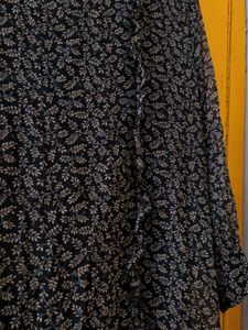 Women&#39;s Black Floral Dress