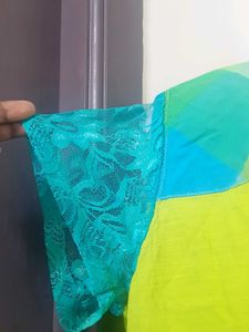 Lime Green Mandala Print Tunic