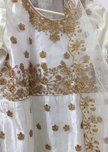 Elegant Embroidered Anarkali Suit