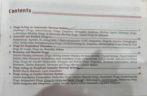 Pharmacological Classification of Drugs