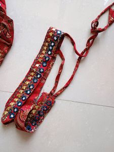 Red Could Beautiful Kurta With Hip Belt