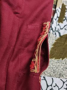 Pashmina Kurti Full Hand N Neck Embroidered