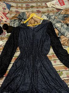 Sparkly Navy Blue Playsuit