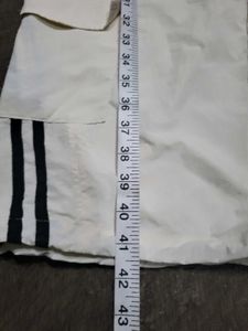 Doublejo White Track Pants
