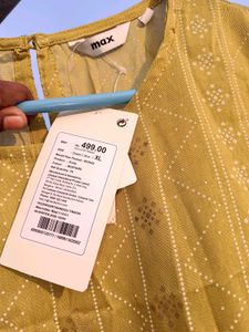 Olive Greendual Shade Kurti