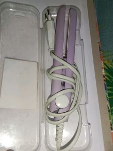 Purple Colour Mini Hair Straightener