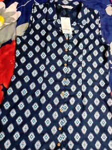 Kurti With Mid Slit