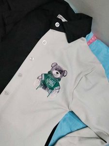 Teddy Bear Graphic Shirt