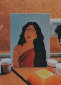 Goddess Painting on Canvas