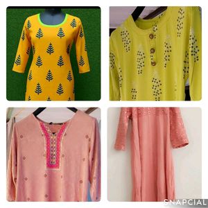 💗4 Combo Kurtis