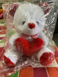 Red And White Cute Little Teddy