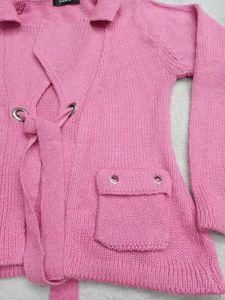 36 Size Pink Style Cardigan