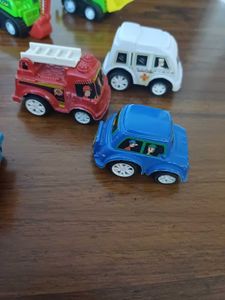 Toy Construction Vehicle Car Set (2 sets combined)
