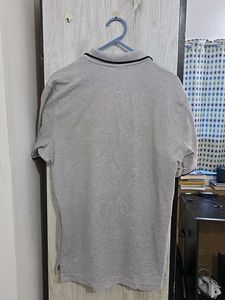 Reebok Gray Polo Shirt