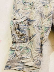 Floral Print Cargo Shorts