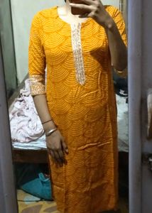 Bandhani Kurti