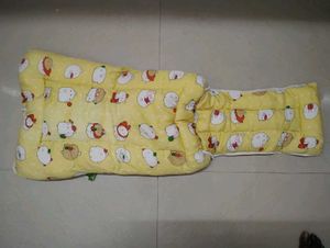 Baybee 3 in 1Velvet Cotton Bed And Carry