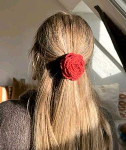 Multipurpose Red Rose Crochet