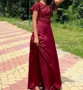 like new silk gown