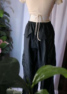 Imported Parachute Baggy Adjustable Pants