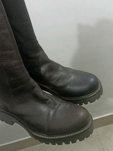 Brown Leather Boots
