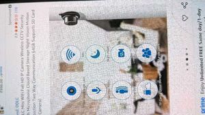 Mini wifi Full hd Wireless camera For security