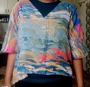 Abstract Print Top