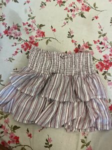 Skirt With Short Underneat