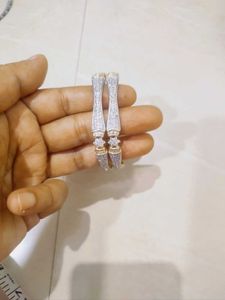 Combo American diamond Sparkling Bangles