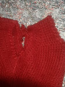 Beautiful Handmade Ladies Woollen Blouse Sweater