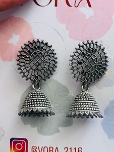 Woman Oxide Earring set of 3 festival Earrings