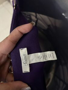 Pintrest Purple Lace Slip Dress