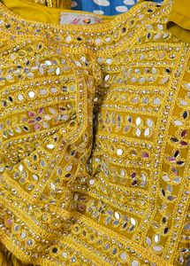 Mustard Yellow Long Kurta With Palazzao And Dupatt