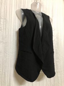 RW &amp; CO.  Oversize Open Longline Slim Waistcoat