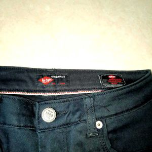 Black Trousers Pants By Lee Cooper