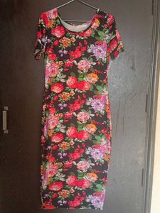 Floral Bodycon Dress