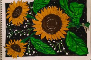 Sunflower 🌻 Art Work