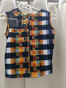 Unused Peek-a-boo Crop Top