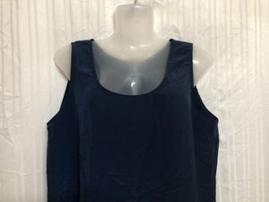 Blue Sleeveless Top