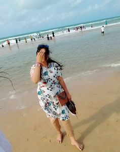 This Is Floral White  One Piece Dress Buy From Shop Ranchi This Is Very Comfortable