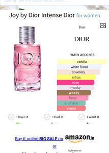 Dior JOY Intense 💖