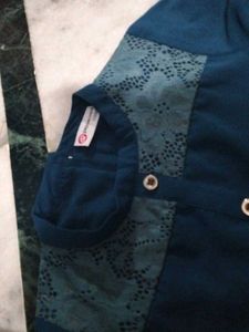 Elegant Navy Blue Dress