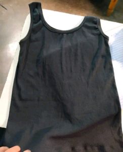 White Shrug And Black Top