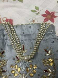 Grey Colour Batua