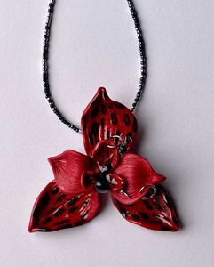 Orchid Statement Necklace